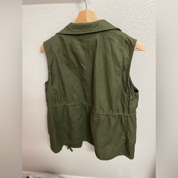 Pleione Khaki Utility Vest - Picture 4 of 6